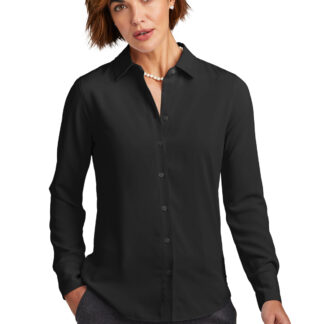 Brooks Brothers® Women’s Full-Button Satin Blouse